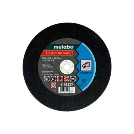 Metabo  616328000 Vágókorong Flexiamant super 300x2,5x25,4 Acél