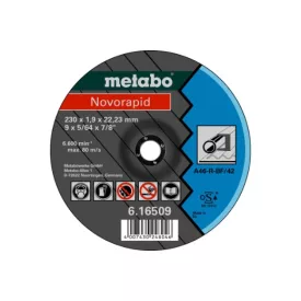 Metabo  616508000 Vágókorong Novorapid 180x1,6x22,23 Acél
