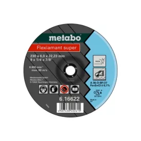   Metabo  616735000 Nagyolótárcsa Flexiamant super 100x6,0x16,0 Inox