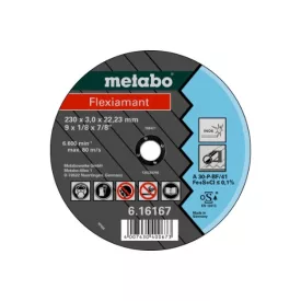 Metabo  616738000 Vágókorong Flexiamant 125x2,5x22,2 Inox