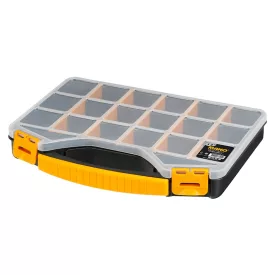   MANO Rekeszes tárolódoboz (szortimenter) fogantyúval 326x257x48mm ORG-13  090102-0119