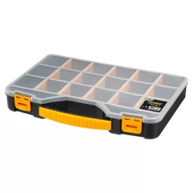   MANO Rekeszes tárolódoboz (szortimenter) fogantyúval 420x305x61mm ORG-18  090102-0120