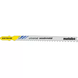   Metabo  623621000 Szúrófűrészlap "universal wood + metal" 106mm/progr. 25db/csomag