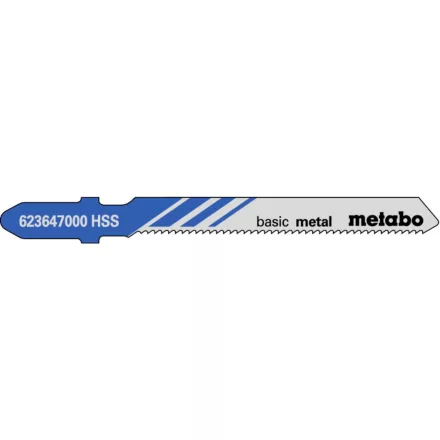 Metabo  623647000 Szúrófűrészlap "basic metal" 51/ 1,2 mm 5db/csomag