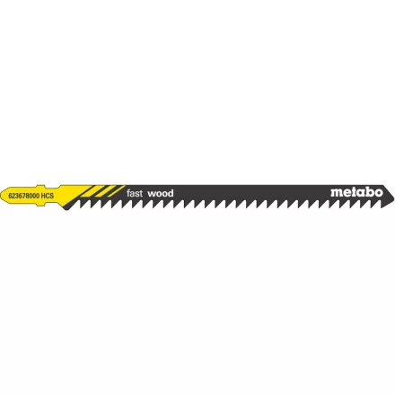 Metabo  623678000 Szúrófűrészlap "fast wood" 126/ 4,0 mm 5db/csomag