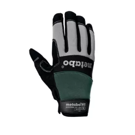   METABO  623758000 Munkavédelmi kesztyű  zöld-fekete-szürke, bőr tenyér  10/XL