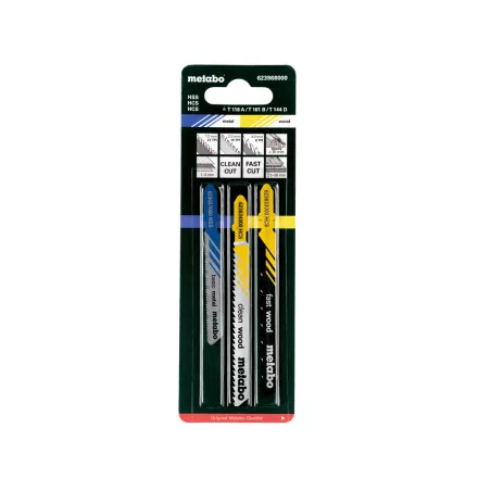 Metabo  623968000 Szúrófűrészlap készlet 1, fa+fém 3db/csomag