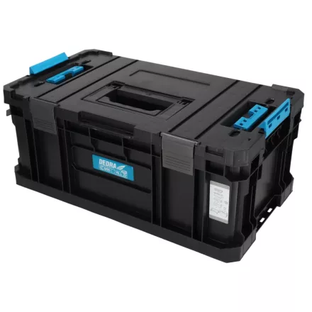 Dedra N0305 Szerszámos láda fedéllel SAS  526x307x221mm