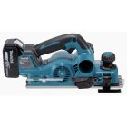 Makita  DKP181RTJ Akkus gyalu 82mm AWS 18V LXT 5,0Ah MAKPAC koffer