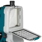 Makita  DVC660Z Akkus háti porszívó 2x18V LXT akku és töltő nélkül HEPA szűrő, 6L