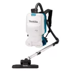 Makita  DVC660Z Akkus háti porszívó 2x18V LXT akku és töltő nélkül HEPA szűrő, 6L