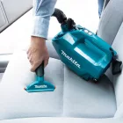 Makita  CL121DZJ Autós akkus porszívó KÉK 12V CXT akku és töltő nélkül 0,5L, MAKPAC