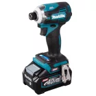 Makita  TD001GM201 Akkus ütvecsavarbehajtó 1/4” 40V max XGT 4,0Ah MAKPAC koffer
