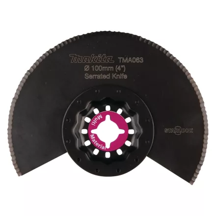 Makita  B-64967 TMA063 Kör szegmens fűrészlap 100mm SZIGETELŐANYAG/GUMI/SZŐNYEG