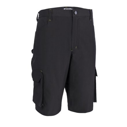 Munkavédelmi  Rövidnadrág Coverguard TENERIO 4XL-es fekete, könnyű, szellőző anyagból 5TES010