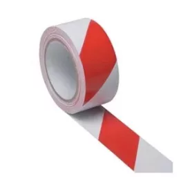   Padlójelölő ragasztószalag piros/fehér 50mm x 33m TPV33_OR33_kord33p