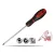 Dedra  17W005 Csavarhúzó lapos SL6x125mm mágneses, TPR gumi markolat, S2 acélból