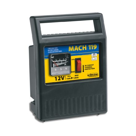 DECA MACH119 Akkumulátortöltő 110W, 230V, 10 - 120Ah  24-303200