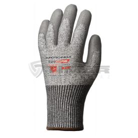   Munkavédelmi  Kesztyű Eurocut P500 szürke PU mártott, vágásbiztos 1CRPG09  9/L