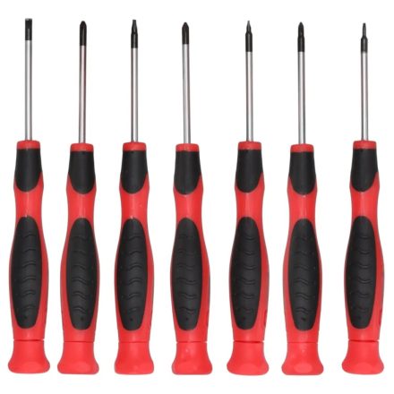 Dedra 06A080 Precíziós csavarhúzó készlet 7 részes CrV