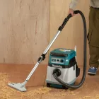 Makita  DVC155LZX2 Akkus porszívó, száraz-nedves 2x18V LXT akku, töltő nélkül L-osztály 12/15L