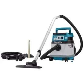   Makita  DVC157LZX3 Akkus porszívó AWS 2x18V LXT akku és töltő nélkül L-osztály HEPA szűrő 15L