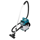 Makita  DVC157LZX3 Akkus porszívó AWS 2x18V LXT akku és töltő nélkül L-osztály HEPA szűrő 15L