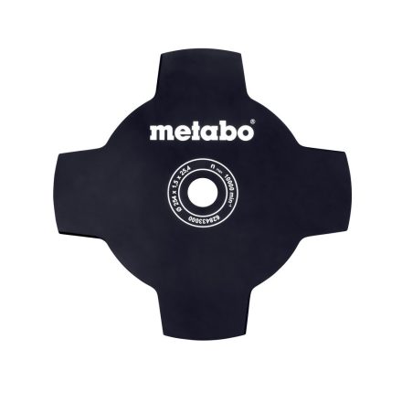 METABO  628433000 Bozótvágókés 4 ágú/fűkaszához