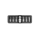 YATO Torx bitkészlet 1/2"-os bittartóval, 7 részes, T25-T55  (YT-0410)
