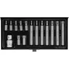 YATO Torx bitkészlet 1/2"-os bittartóval, 15 részes, T20-T55  (YT-0411)