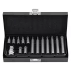 YATO Torx bitkészlet 1/2"-os bittartóval, 15 részes, T20-T55  (YT-0411)