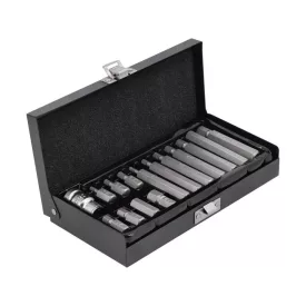   YATO Imbusz (hex) bitkészlet 1/2"-os bittartóval, 15 részes, H4-H12  (YT-0413)