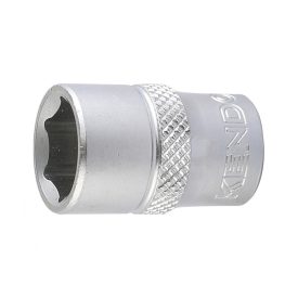   KENDO Kézi dugókulcs 1/4” 12mm 6 szögű CrV No. 16312  040101-0430
