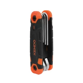   KENDO Pocket imbuszkulcs készlet 8 részes 1,5-8,0mm CrV No. 20717  040208-0729