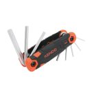 KENDO Pocket imbuszkulcs készlet 8 részes 1,5-8,0mm CrV No. 20717  040208-0729