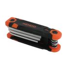 KENDO Pocket imbuszkulcs készlet 8 részes 1,5-8,0mm CrV No. 20717  040208-0729