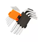 KENDO TORX kulcs készlet 9 részes T10-T50 CrV No. 20741  040208-0741