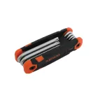 KENDO Pocket TORX kulcs készlet 8 részes T9-T30 CrV No. 20718  040208-0730