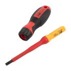 KENDO VDE (szigetelt) Csavarhúzó készlet, 12+1részes (No.20485)  040302-0229