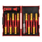 KENDO VDE (szigetelt) Csavarhúzó készlet, 12+1részes (No.20485)  040302-0229