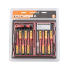 KENDO VDE (szigetelt) Csavarhúzó készlet, 12+1részes (No.20485)  040302-0229