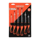 KENDO TORX Csavarhúzó készlet mégneses, 6részes T8-T27 CrV No.85137  040302-0233