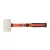 KENDO Gumikalapács üvegszálas nyéllel, FEHÉR 450g No. 25501  041202-0035