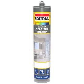   Soudal Szaniter szilikon színes, ANTRACIT 310ml H/R/B 166538