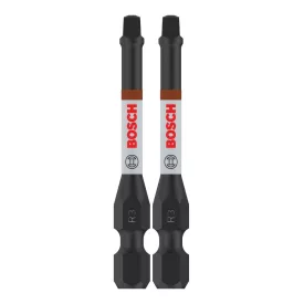   Bosch 2608522552 PRO Csavarbit, Robertson Impact Bit, R3, 55 mm, 2db