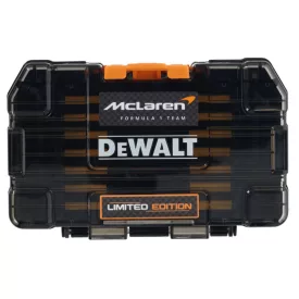   DeWalt DT70902T-QZ FLEXTORQ Bitkészlet 28 részes, limitált McLaren, IMPACT READY, TOUGH CASE tokban