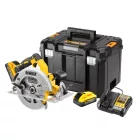DEWALT  DCS570H2T-QW Akkus Körfűrész 184mm 18V BL Powerstack
