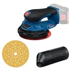 Bosch GEX18V-150-3 Akkus Excentercsiszoló 150mm, 18V akku és töltő nélkül, karton 0601372904