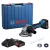 Bosch  GWS18V-8 Akkus sarokcsiszoló 125mm 18V 4,0Ah, szerszámkoffer 06019N9020