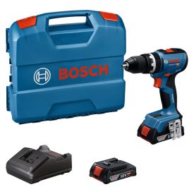   Bosch  GSB18V-65 Akkus ütvefúró-csavarbehajtó 18V 2,0Ah +GAL18V-20 töltő, L-CASE 06019N3100